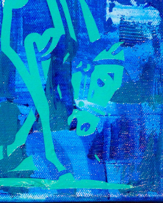 Vaquero Azul — detail
