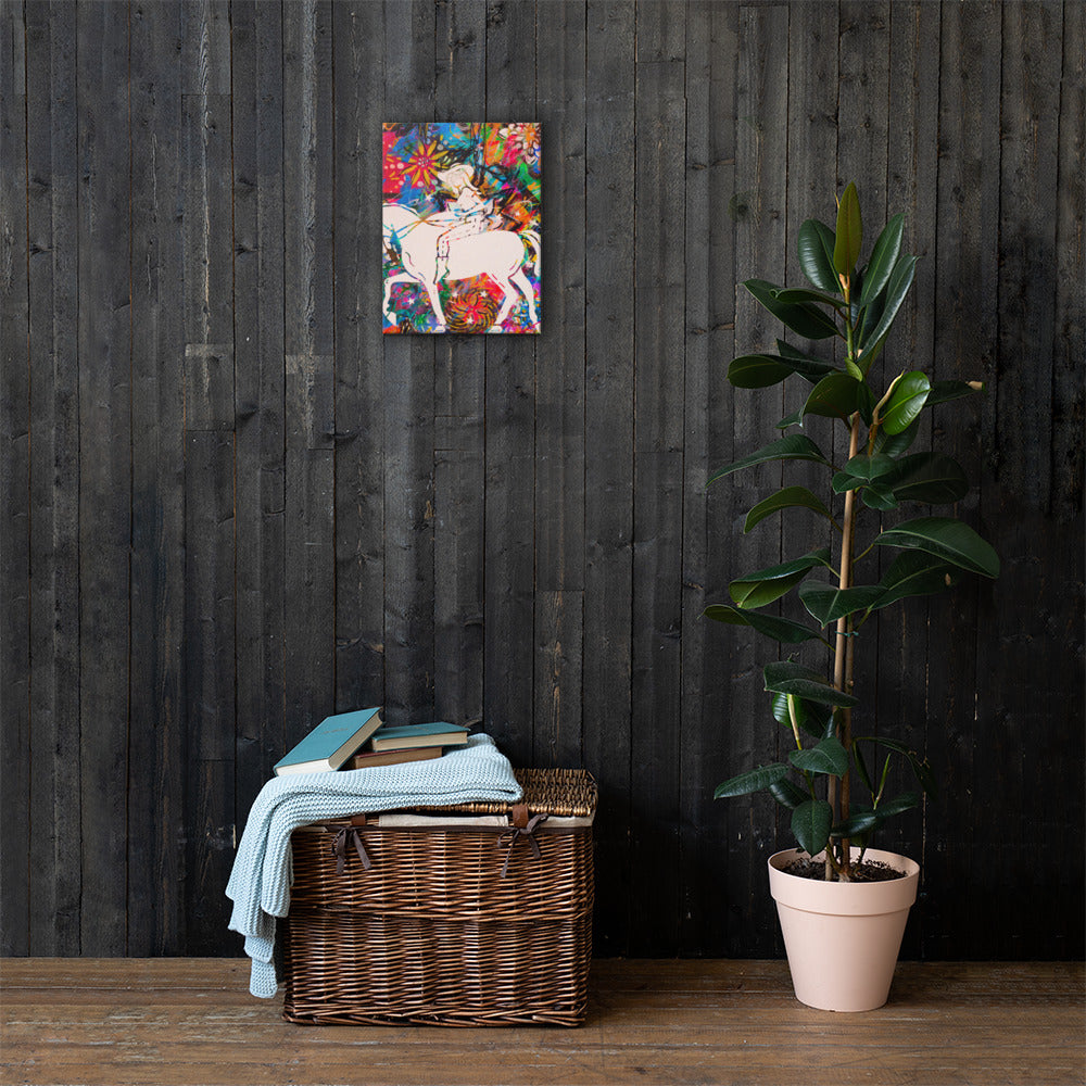 Caballo Blanco — canvas mockup