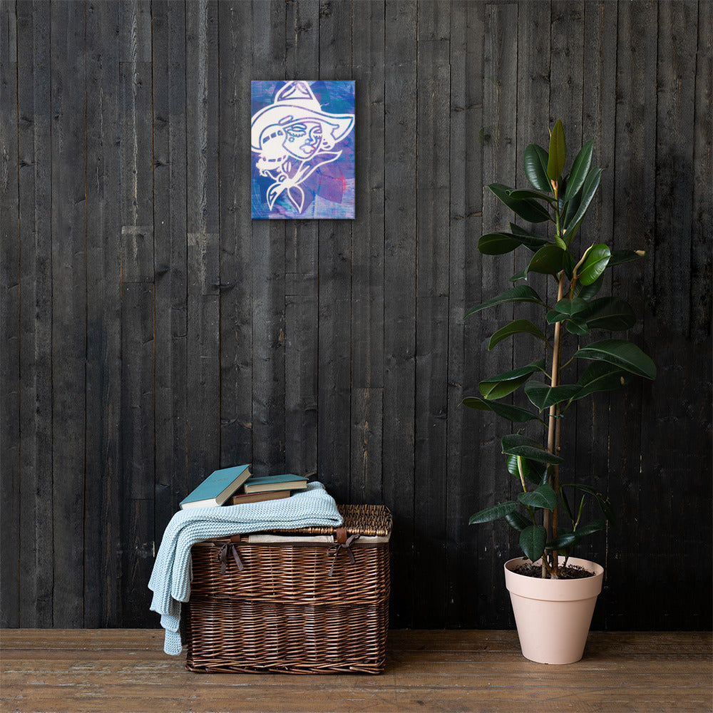 Vaquera — canvas mockup