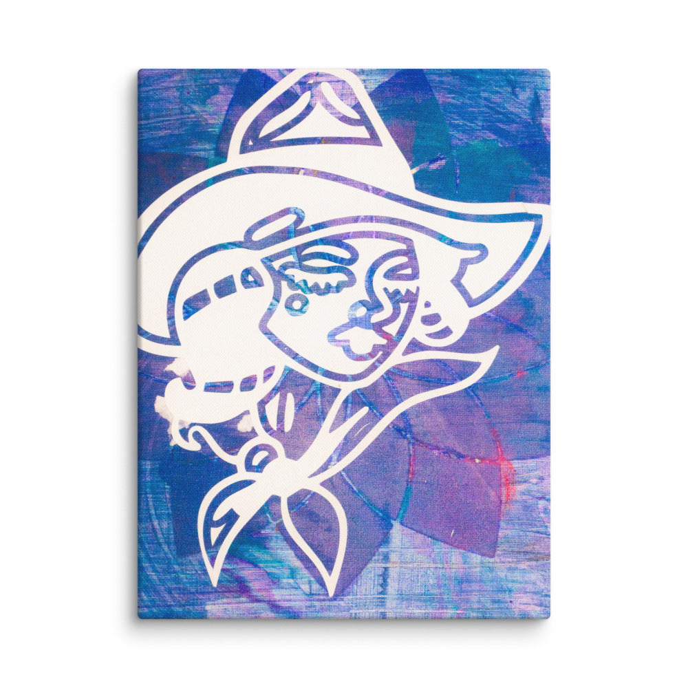 Vaquera — canvas mockup
