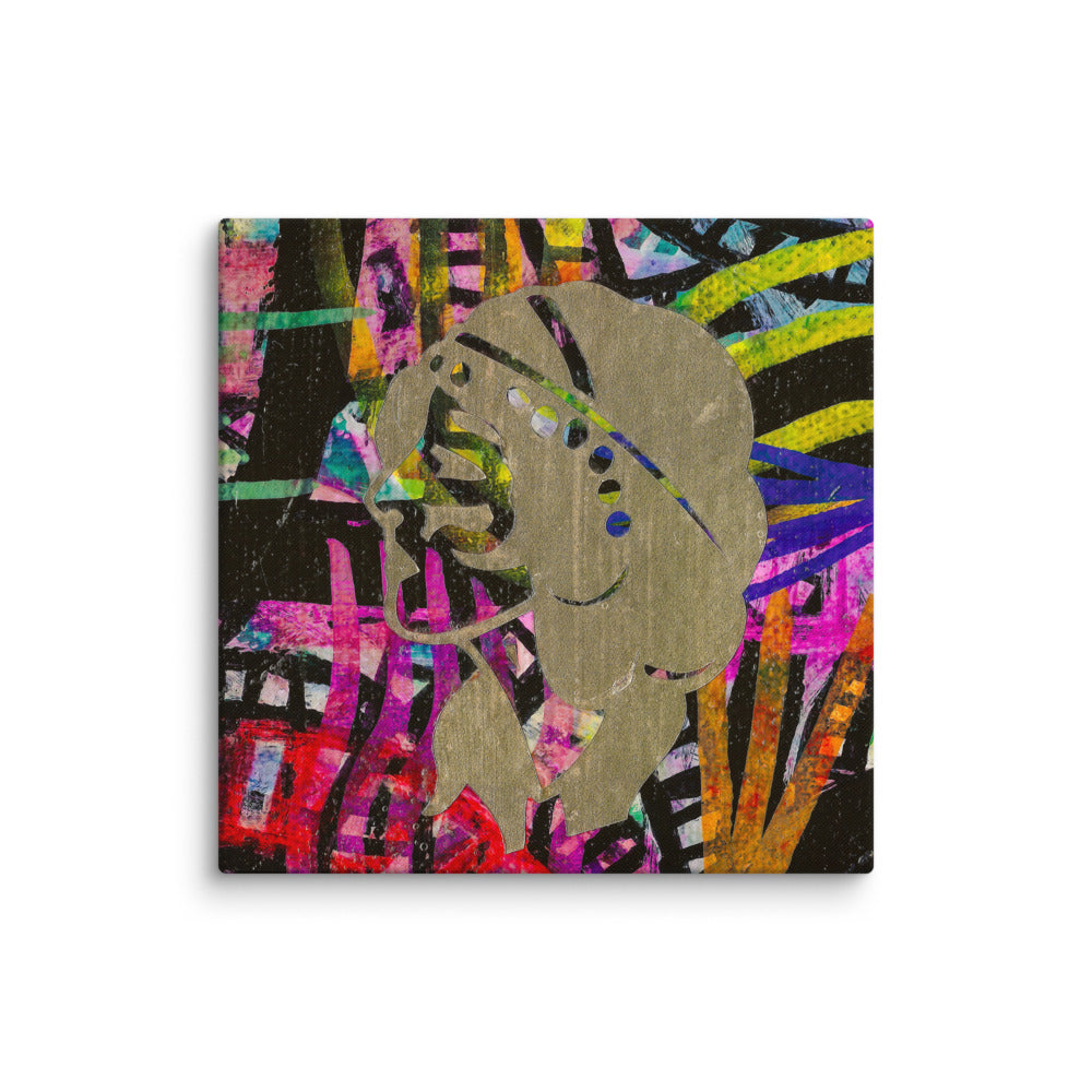 Lady — canvas mockup