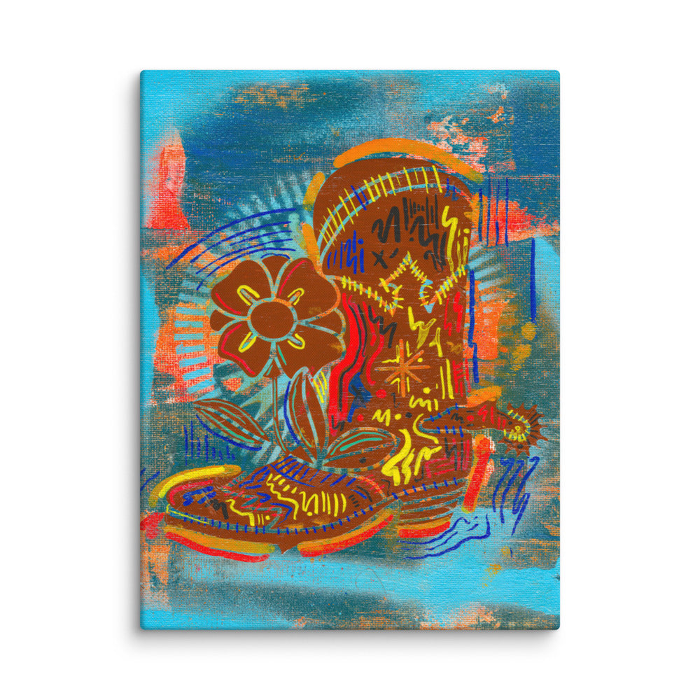 Boot — canvas mockup