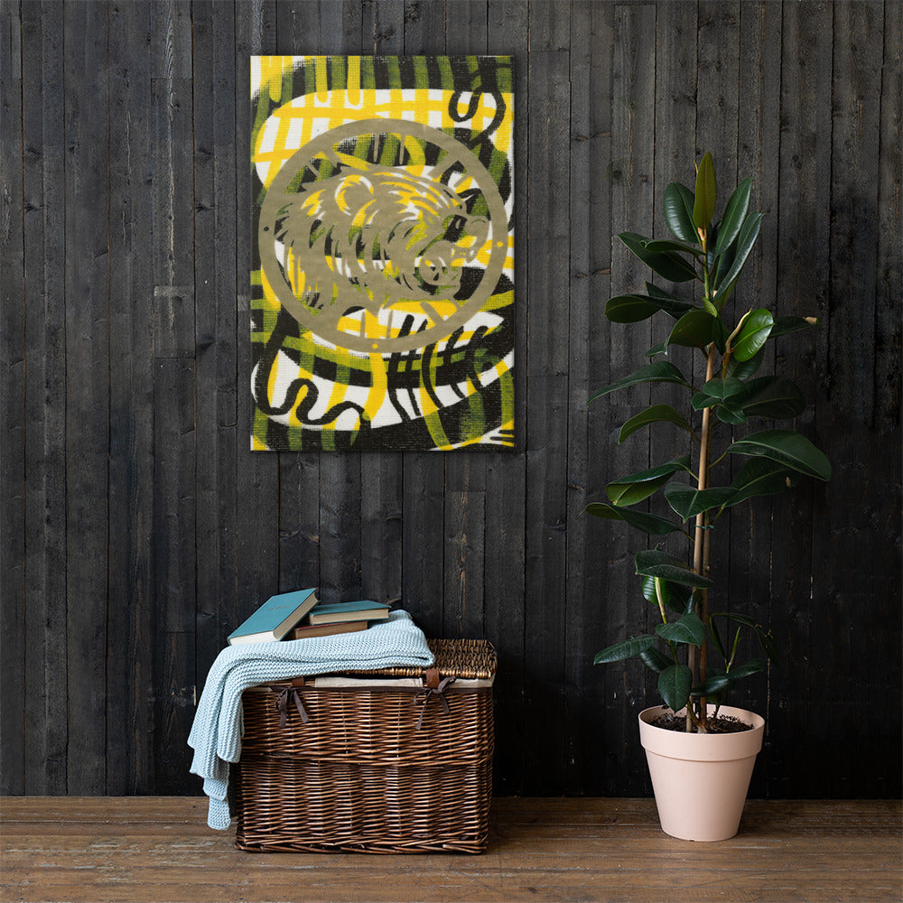 Bear Bear — canvas mockup