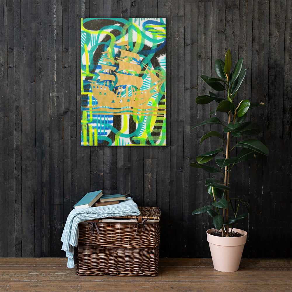 Ship — canvas mockup