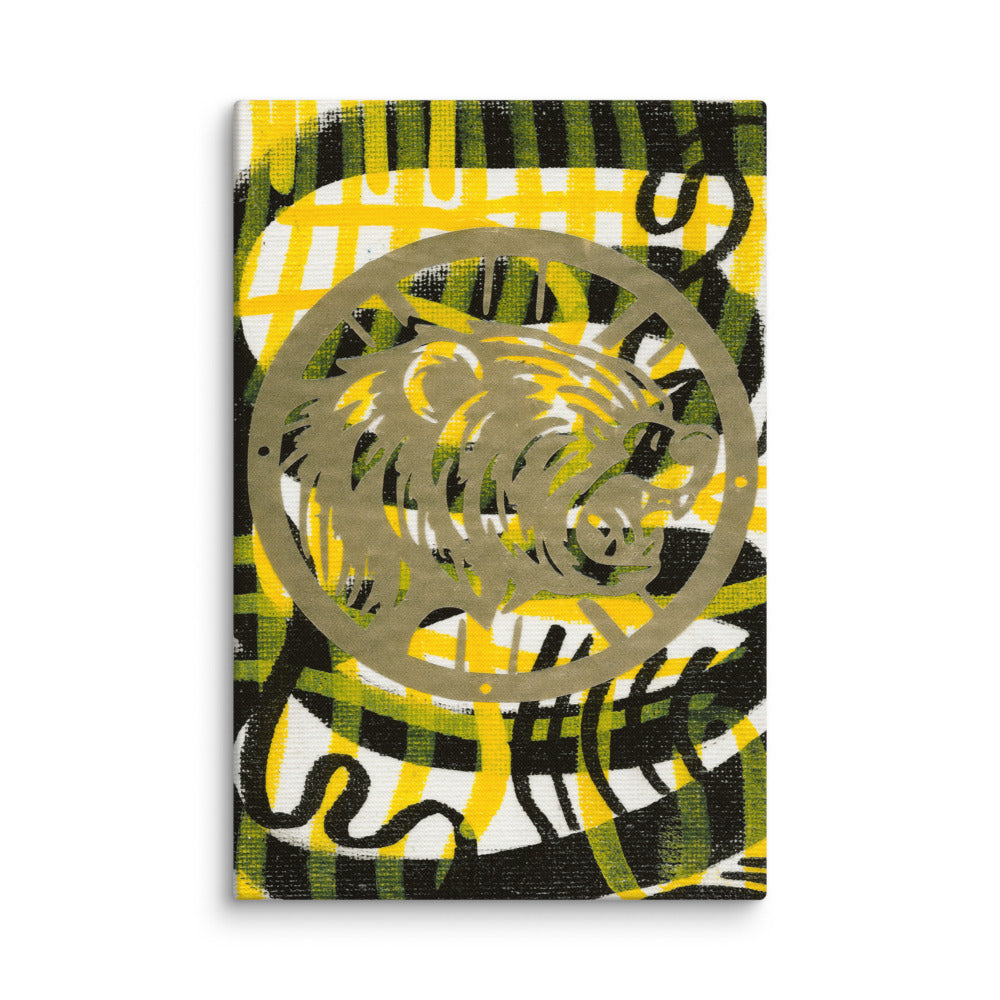 Bear Bear — canvas mockup