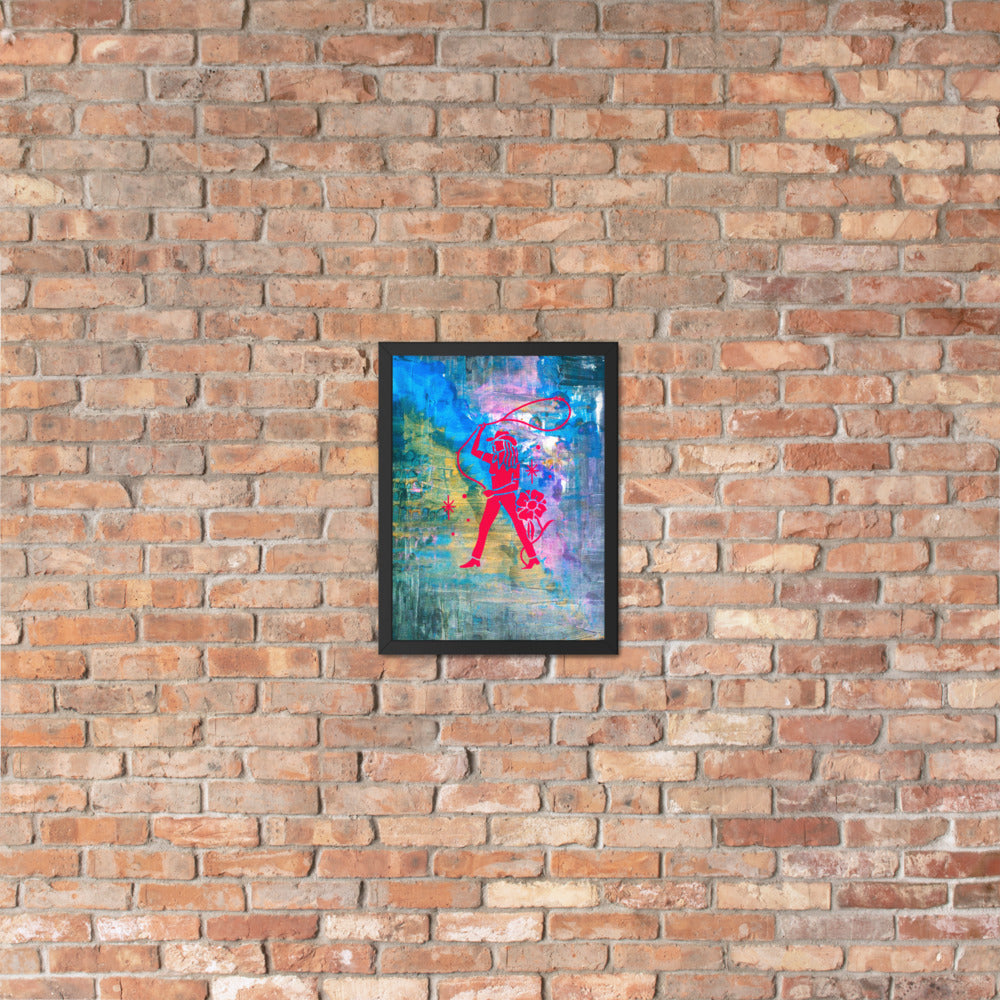 El Lazo — framed poster mockup