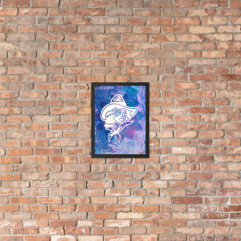 Vaquera — framed poster mockup