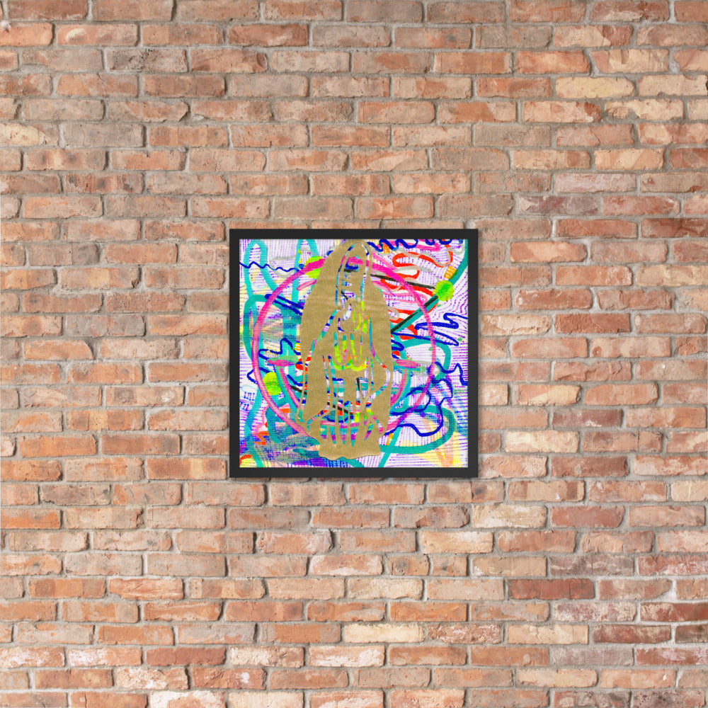 Maria — framed poster mockup