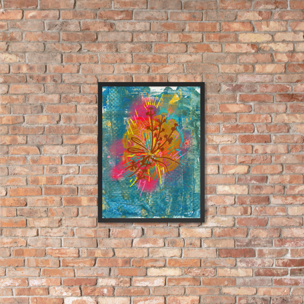 Branch — framed poster mockup
