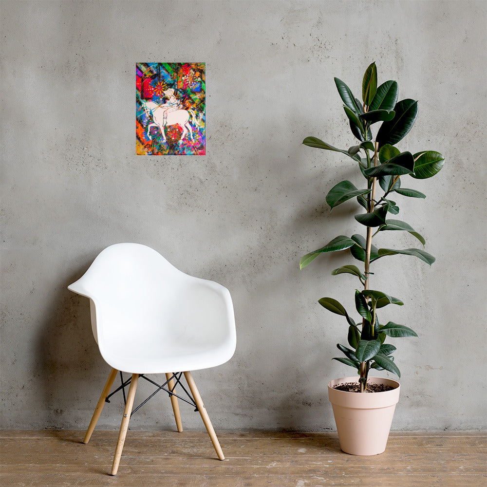Caballo Blanco — poster mockup