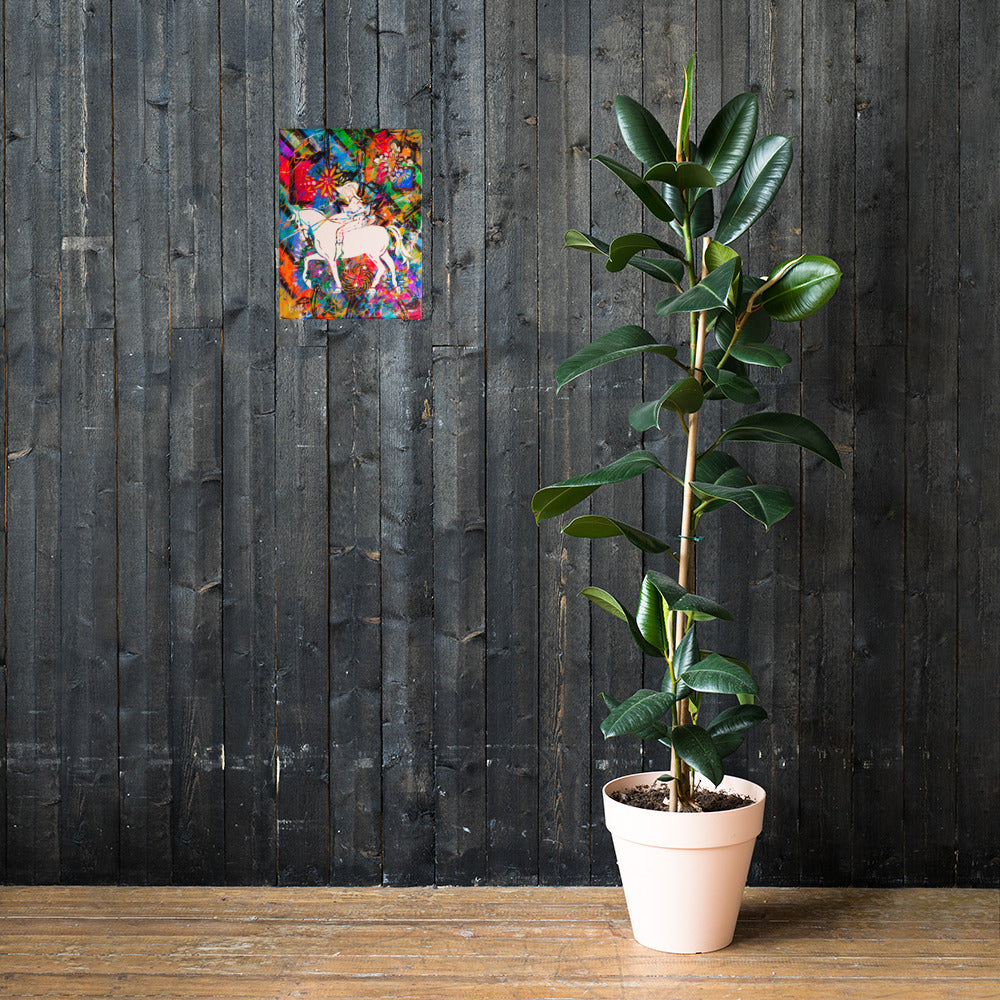 Caballo Blanco — poster mockup