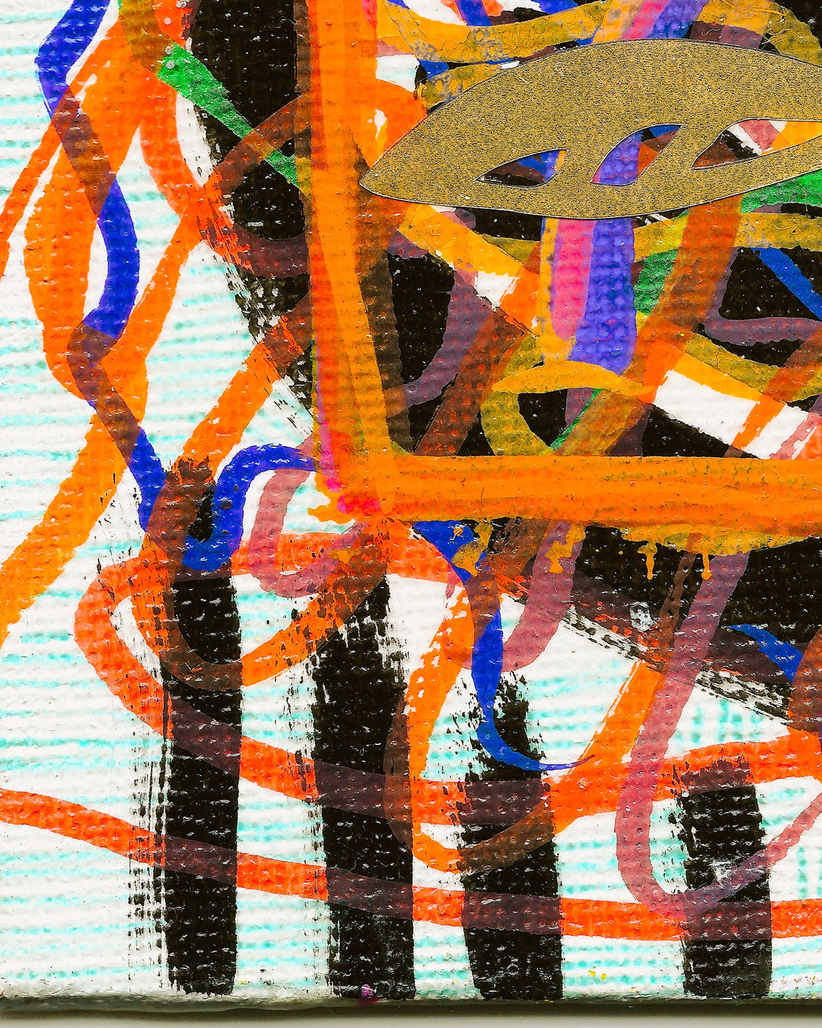 Gold Rose — detail