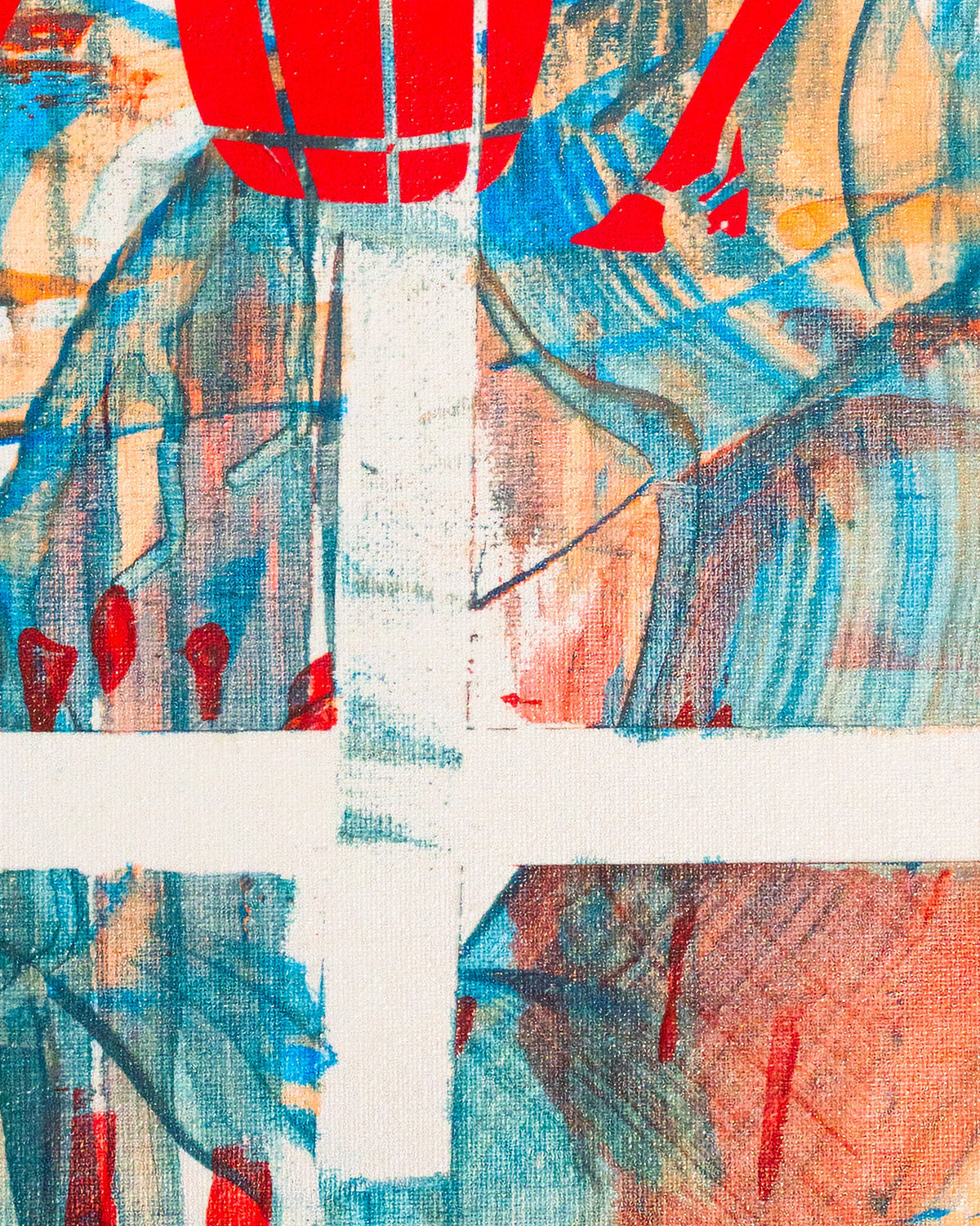 Jinete en la Ventana — detail