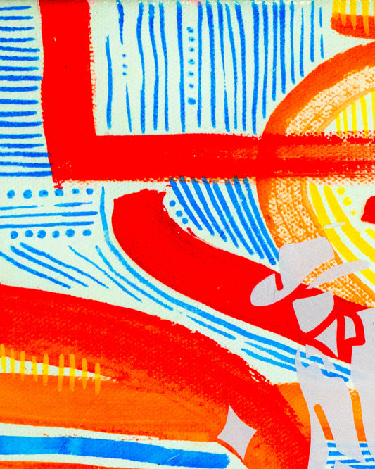 The Bullrider — detail